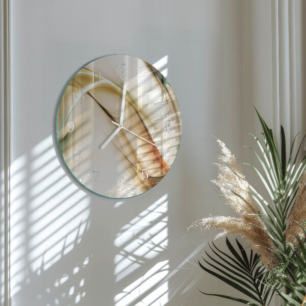 Round wall clock Abstraction