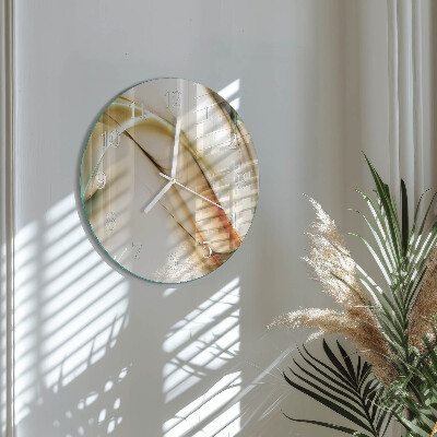 Round wall clock Abstraction
