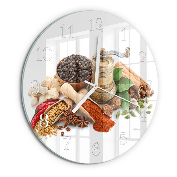 Round wall clock Spices