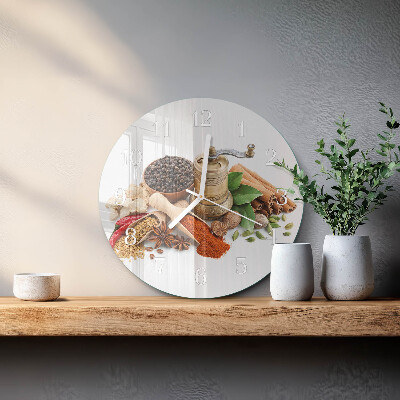 Round wall clock Spices