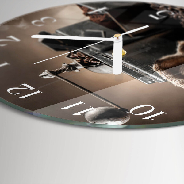 Round wall clock Coffee Grinder