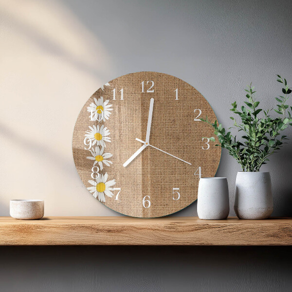 Round wall clock Daisy