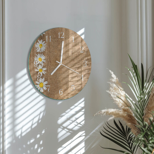 Round wall clock Daisy