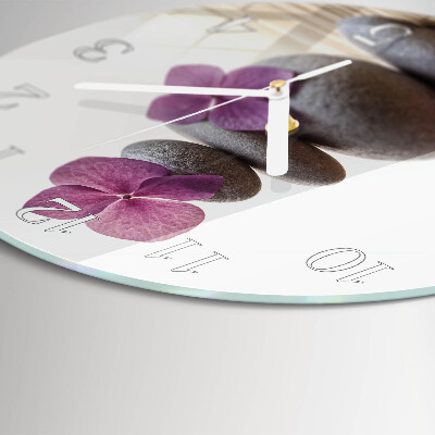Round wall clock Stone Spa