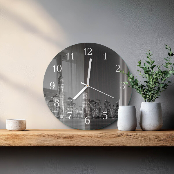 Round wall clock Horizon
