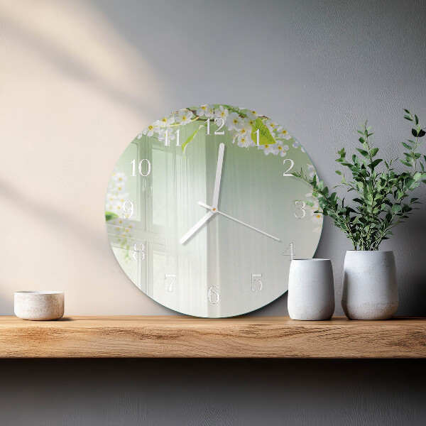 Round wall clock Spring
