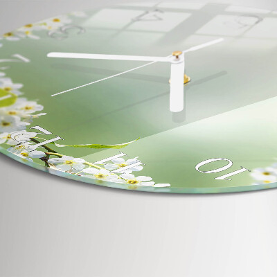 Round wall clock Spring