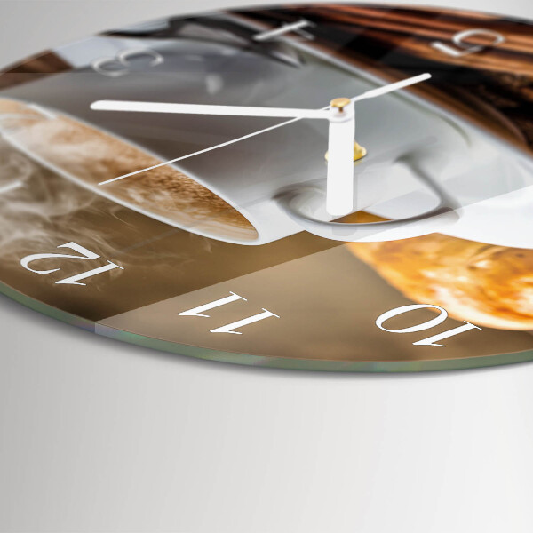 Round wall clock Cinnamon Anise