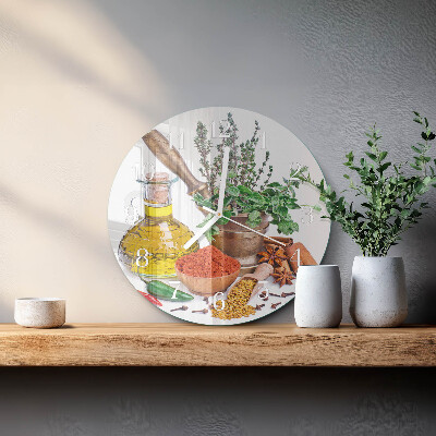 Round wall clock Spices