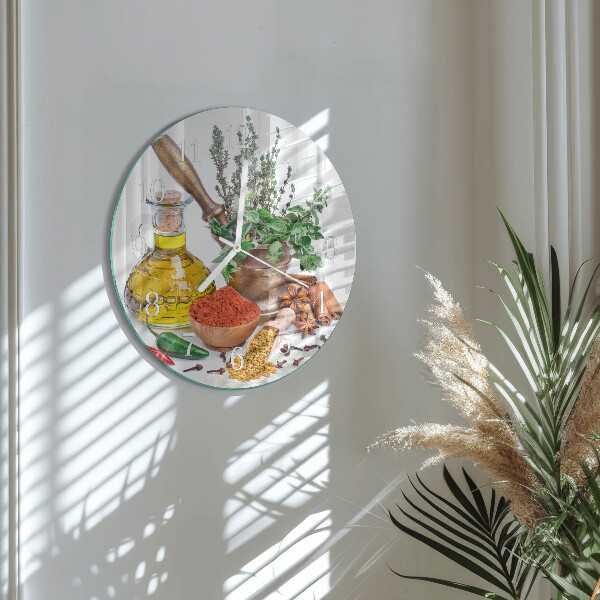 Round wall clock Spices