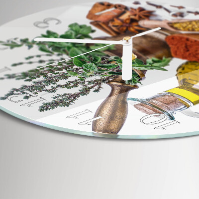 Round wall clock Spices