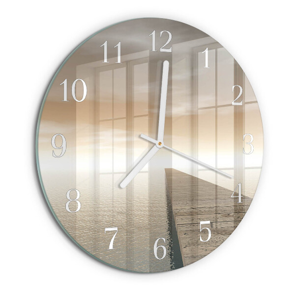 Round wall clock Pier