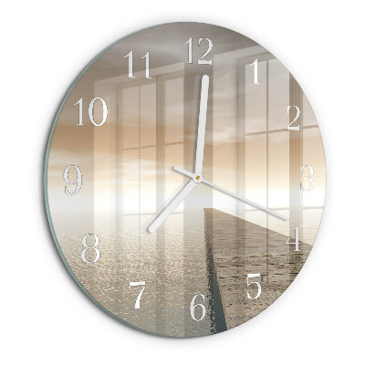 Round wall clock Pier