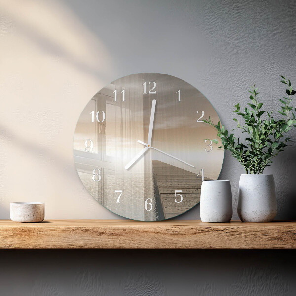 Round wall clock Pier
