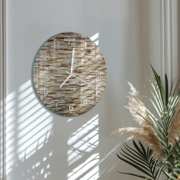 Round wall clock Clinker