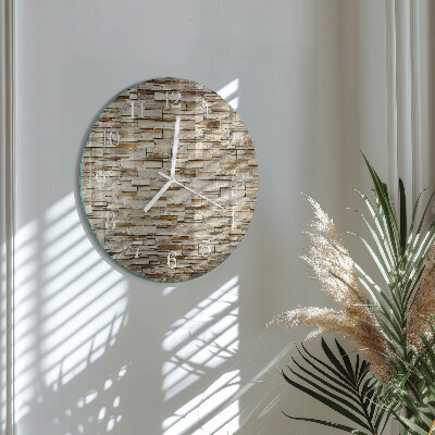 Round wall clock Clinker