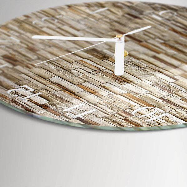 Round wall clock Clinker