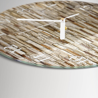 Round wall clock Clinker