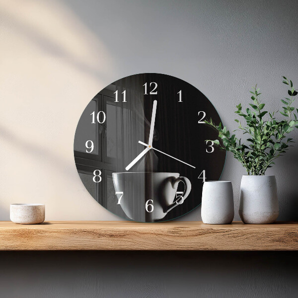 Round wall clock Cup
