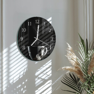 Round wall clock Cup