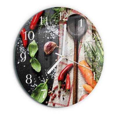 Round wall clock Spices