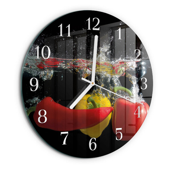 Round wall clock Pepper