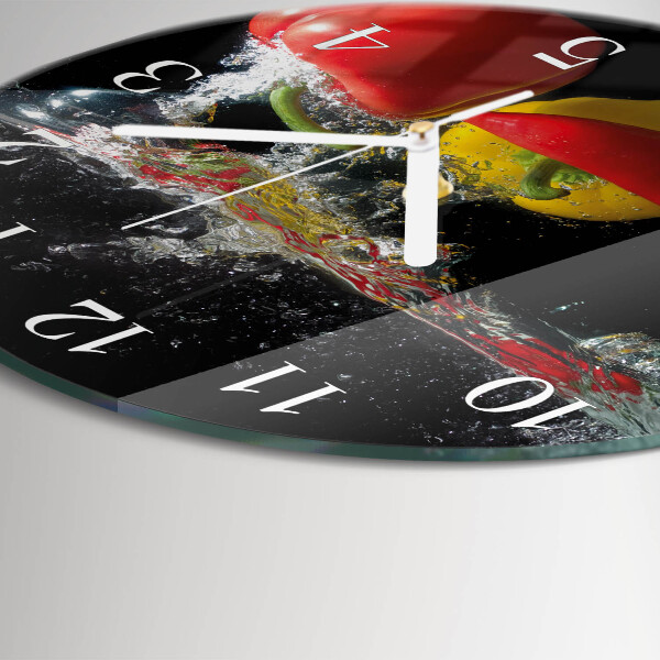 Round wall clock Pepper