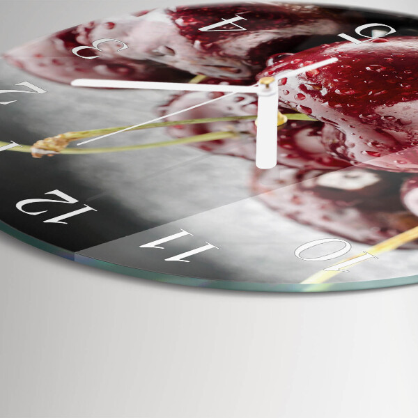 Round wall clock Cherry