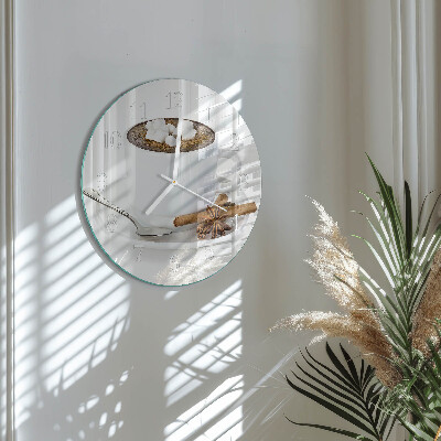 Round wall clock Chocolate