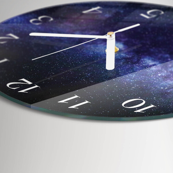 Round wall clock Galaxy