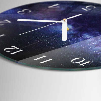 Round wall clock Galaxy