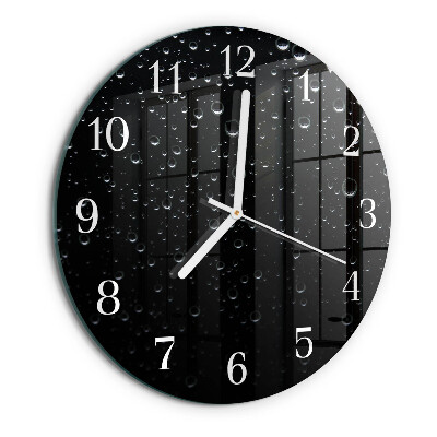 Round wall clock Drops