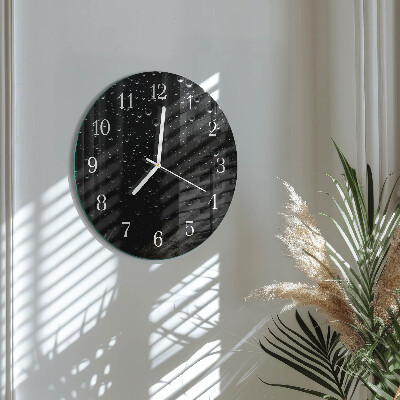Round wall clock Drops