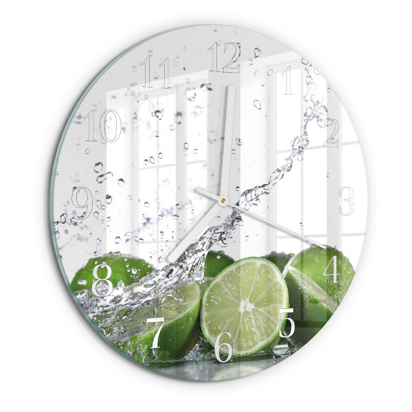 Round wall clock Limes
