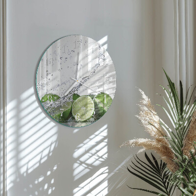 Round wall clock Limes