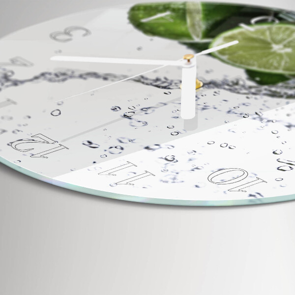 Round wall clock Limes