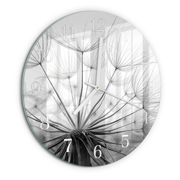 Round wall clock Dandelion
