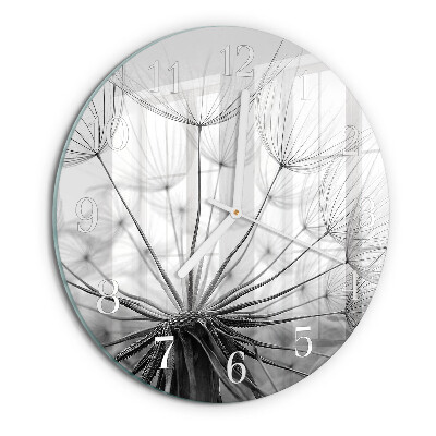 Round wall clock Dandelion