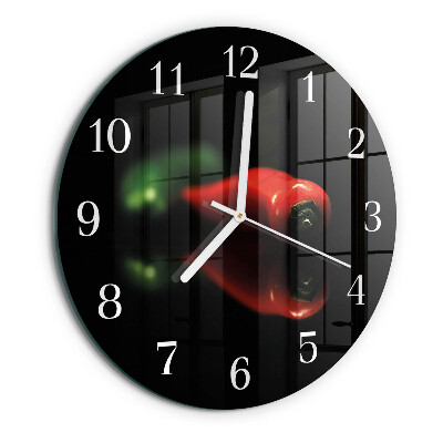 Round wall clock Pepper