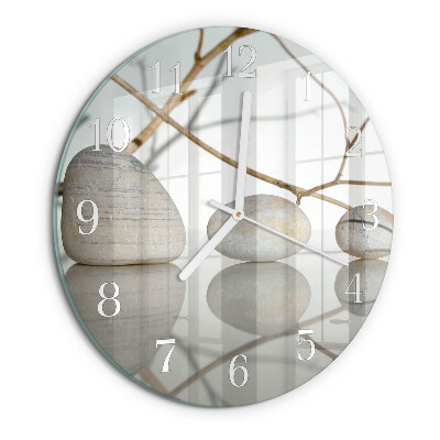 Round wall clock Stones