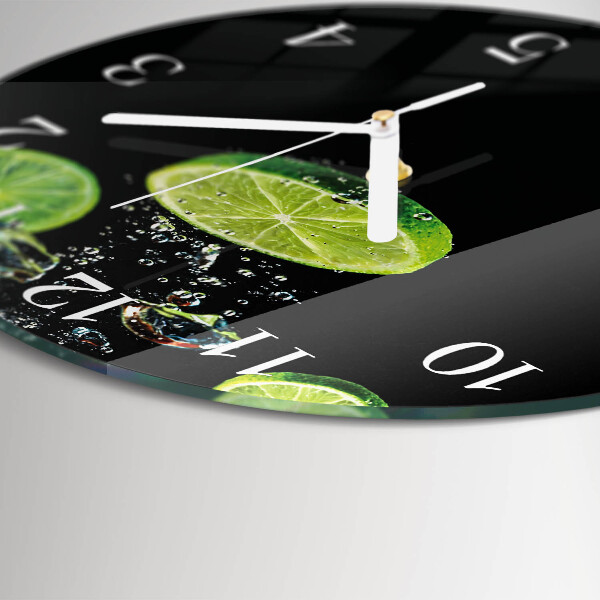 Round wall clock Limes