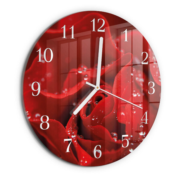 Round wall clock Rose