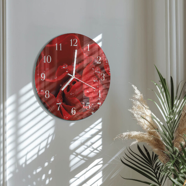 Round wall clock Rose