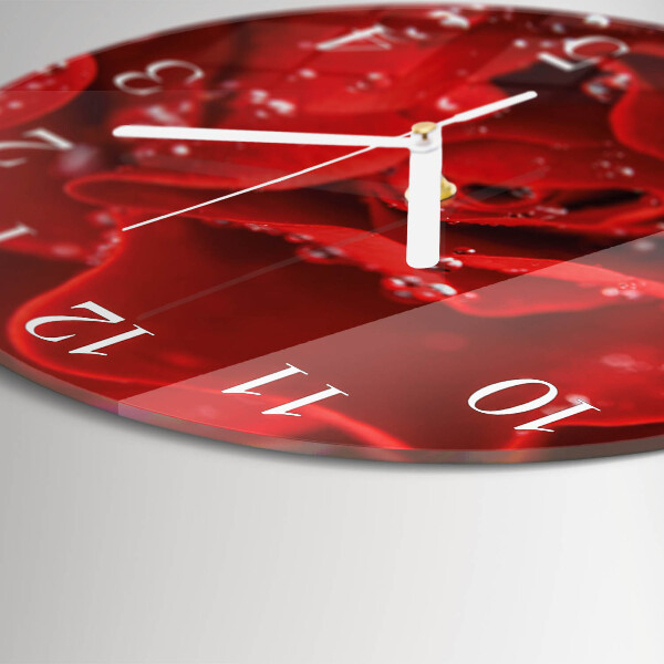 Round wall clock Rose