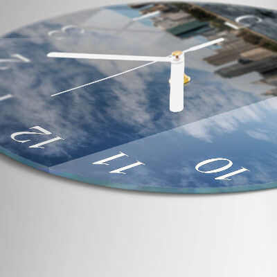 Round wall clock City