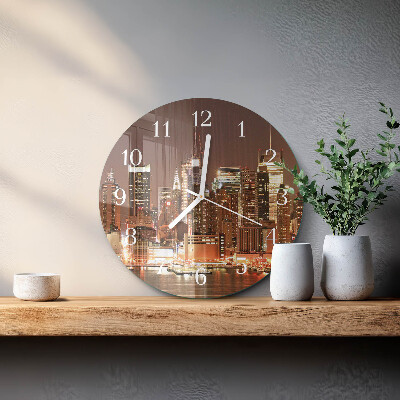 Round wall clock Horizon