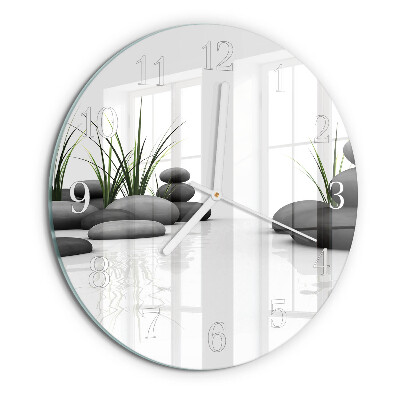Round wall clock Stone Spa