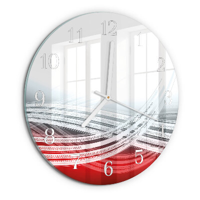 Round wall clock Abstraction