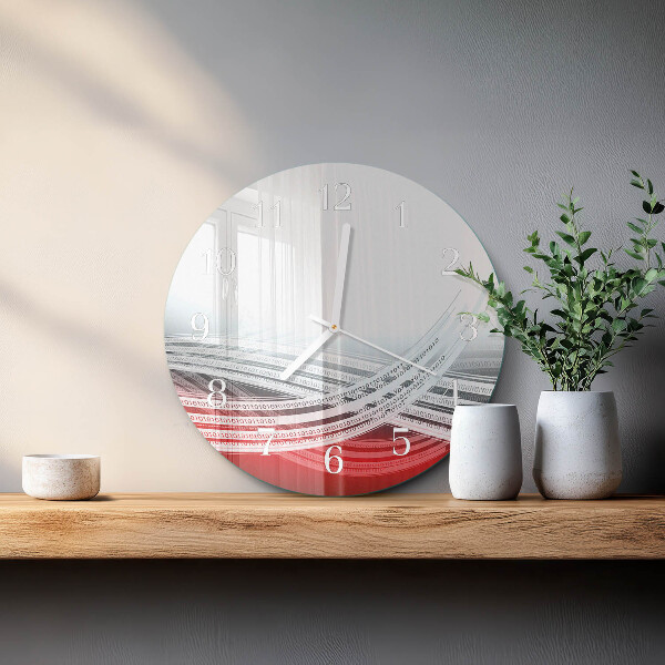 Round wall clock Abstraction