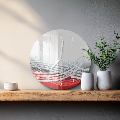 Round wall clock Abstraction